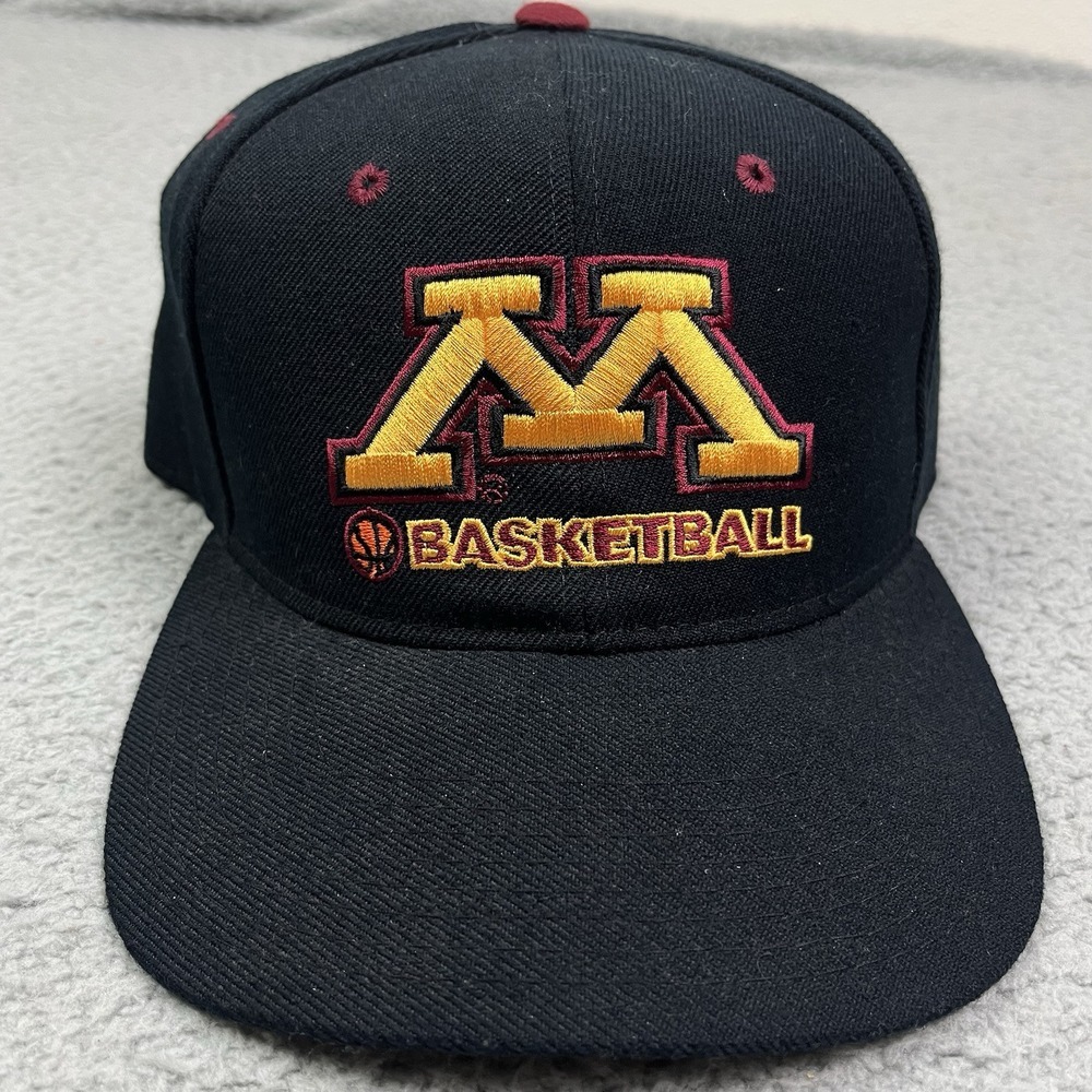 Vintage‎ University of Minnesota Gophers Basketball Hat Cap 7 3/8 Zephyr Graf-X